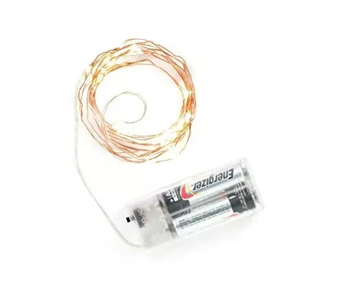 Kikkerland Copper String Lights – Soft White