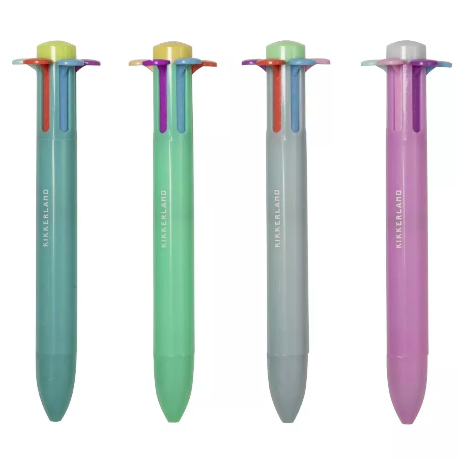 Kikkerland Flower Pen With Six Ink Colors