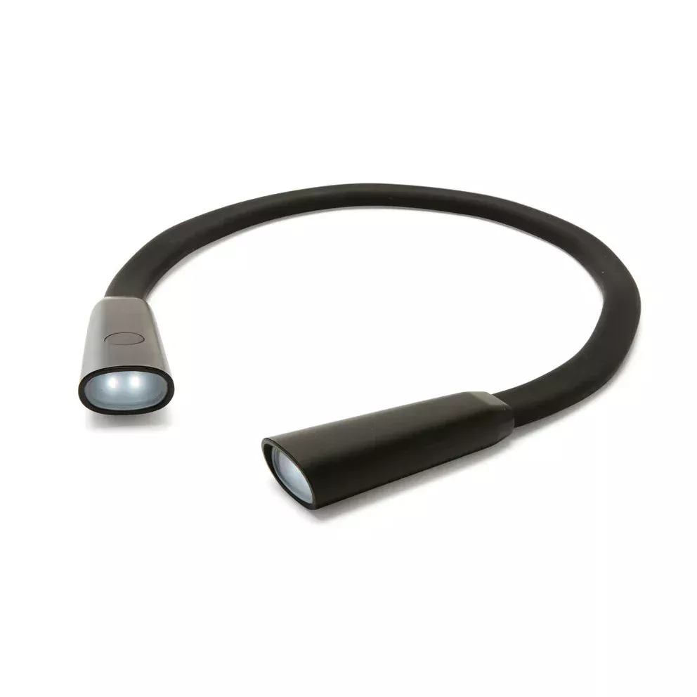 Kikkerland Hands Free USB Rechargeable Book Light