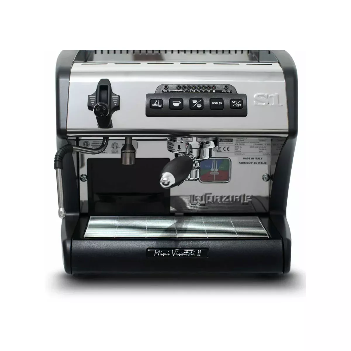 La Spaziale S1 Mini Vivaldi II Espresso Machine (Black)