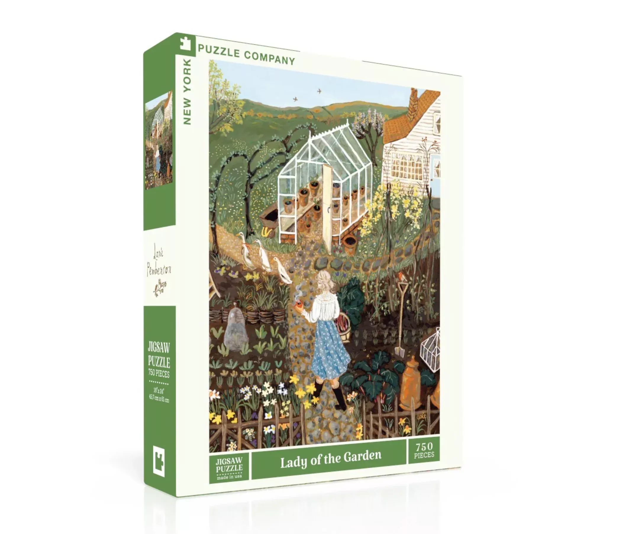 Lady of the Garden 750 Piece Puzzle