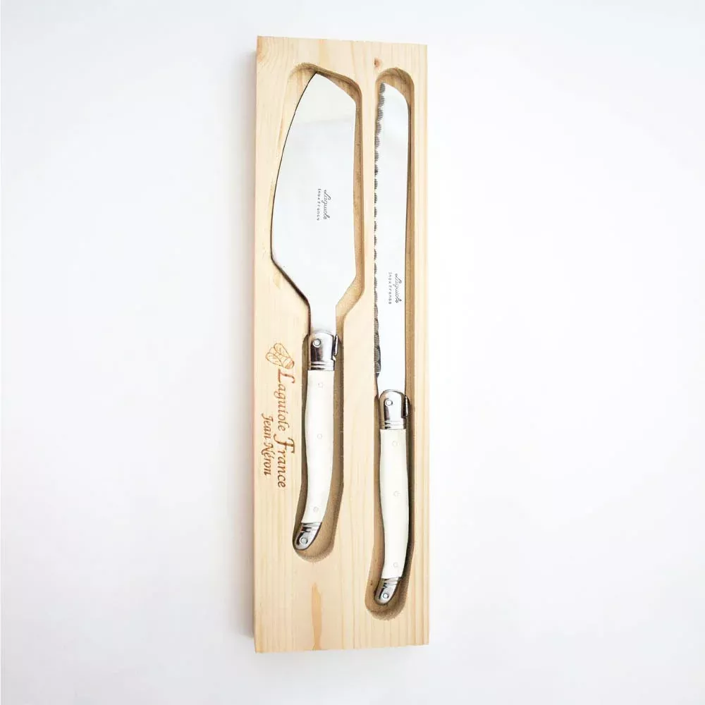 Laguiole Ivory Cake Serving Set