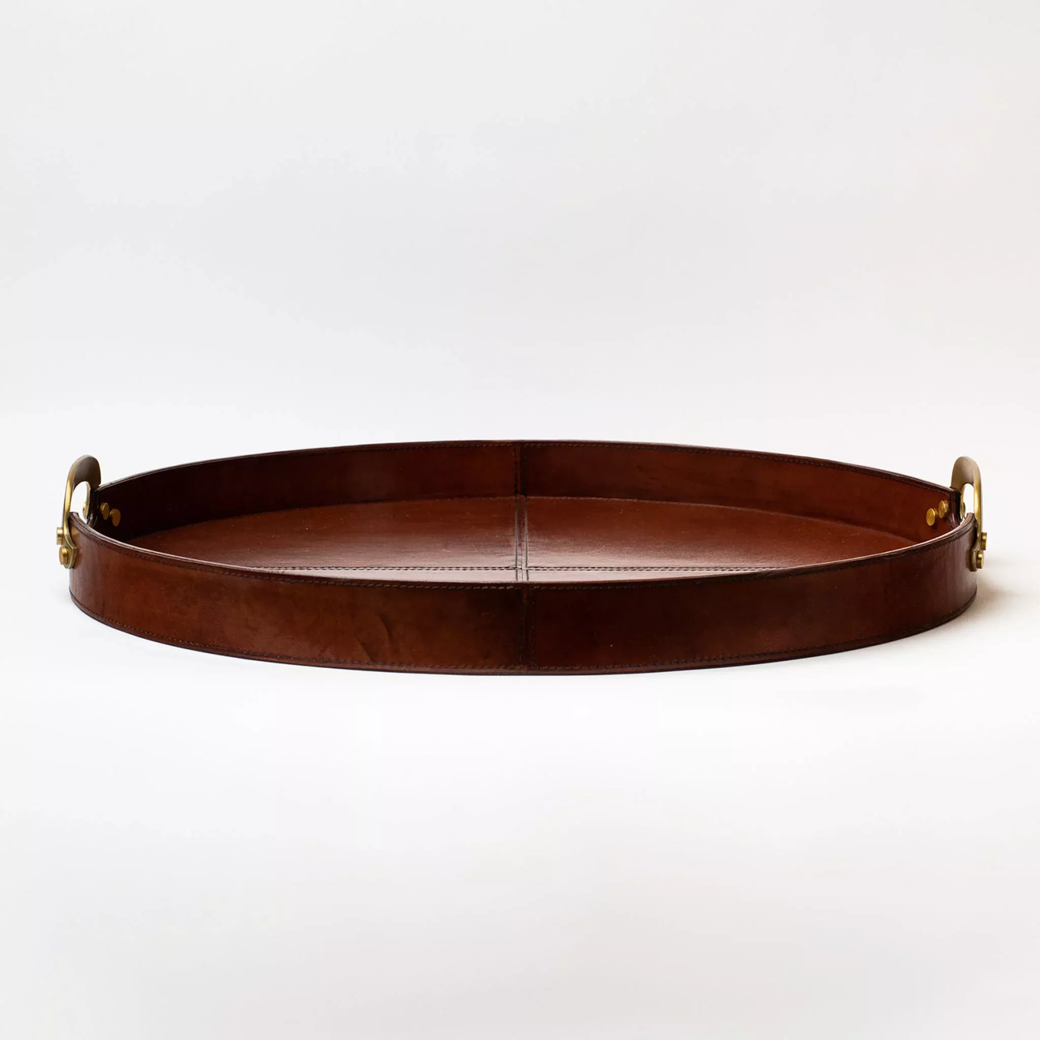 Large Aspen Leather Tray