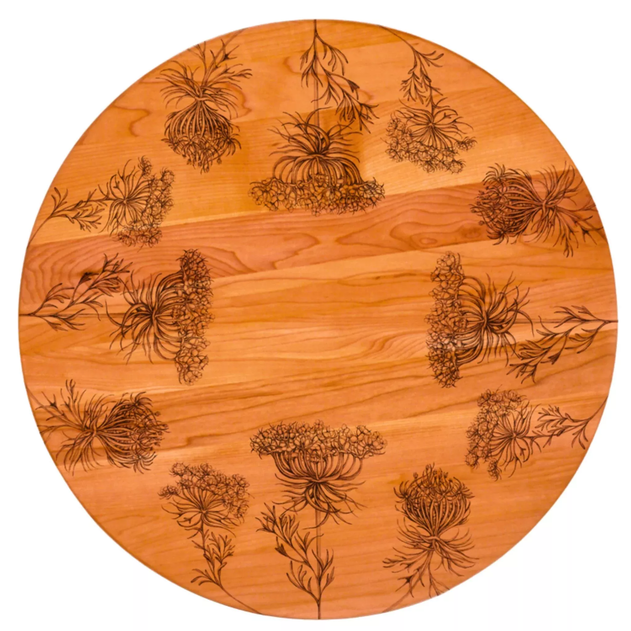 Laura Zindel Cherry 22" Lazy Susan