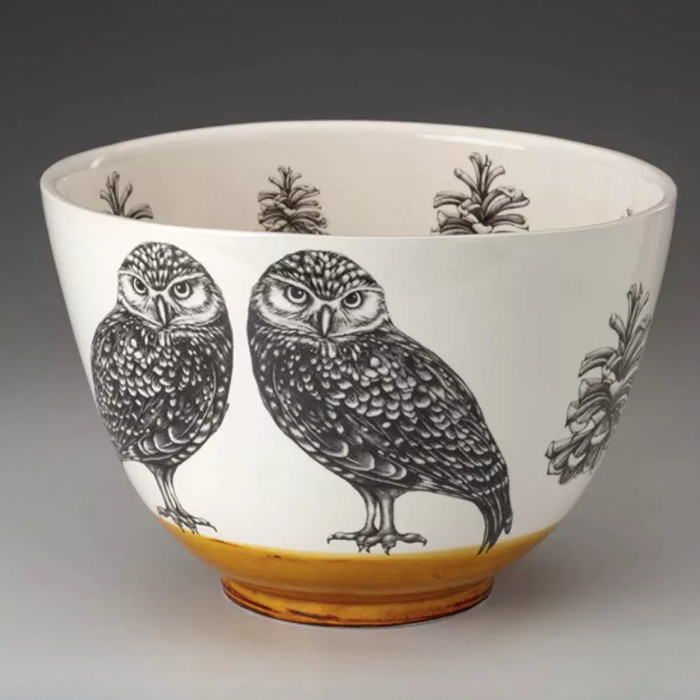 Laura Zindel Large Owl Bowl