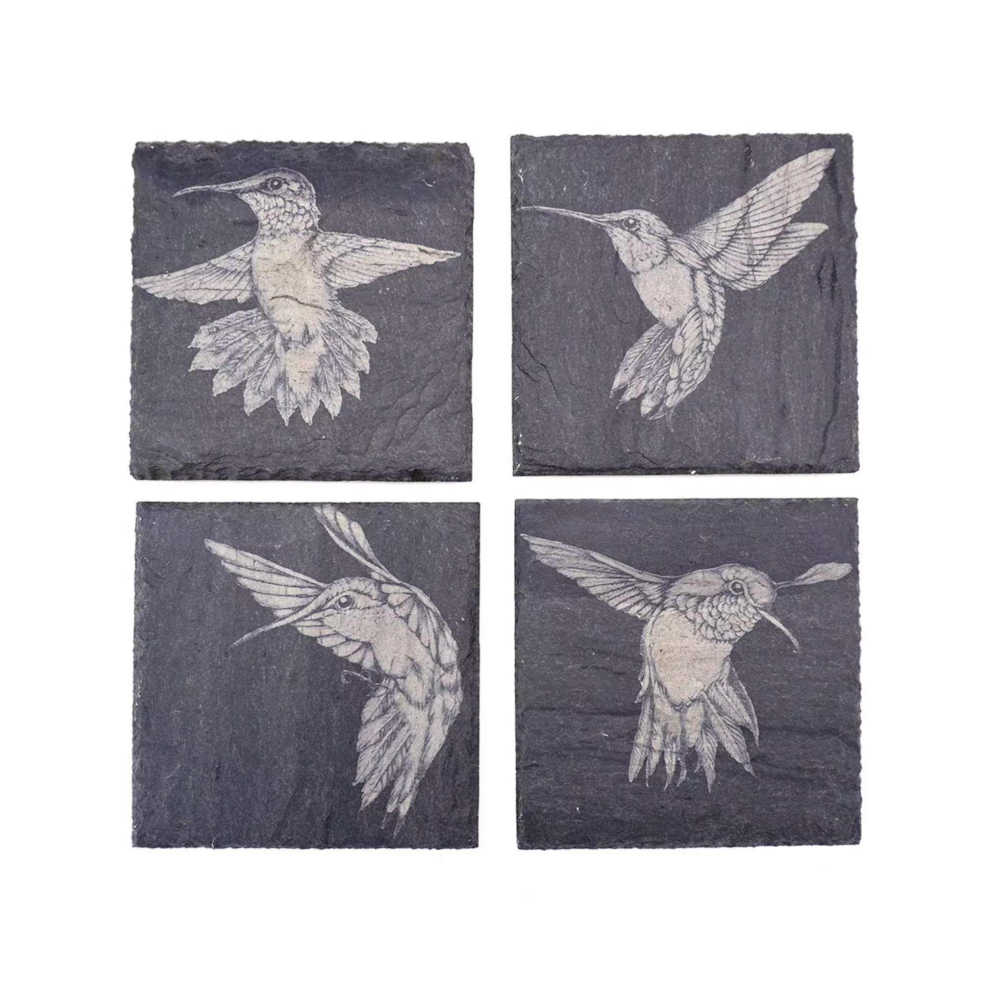 Laura Zindel Slate Coasters