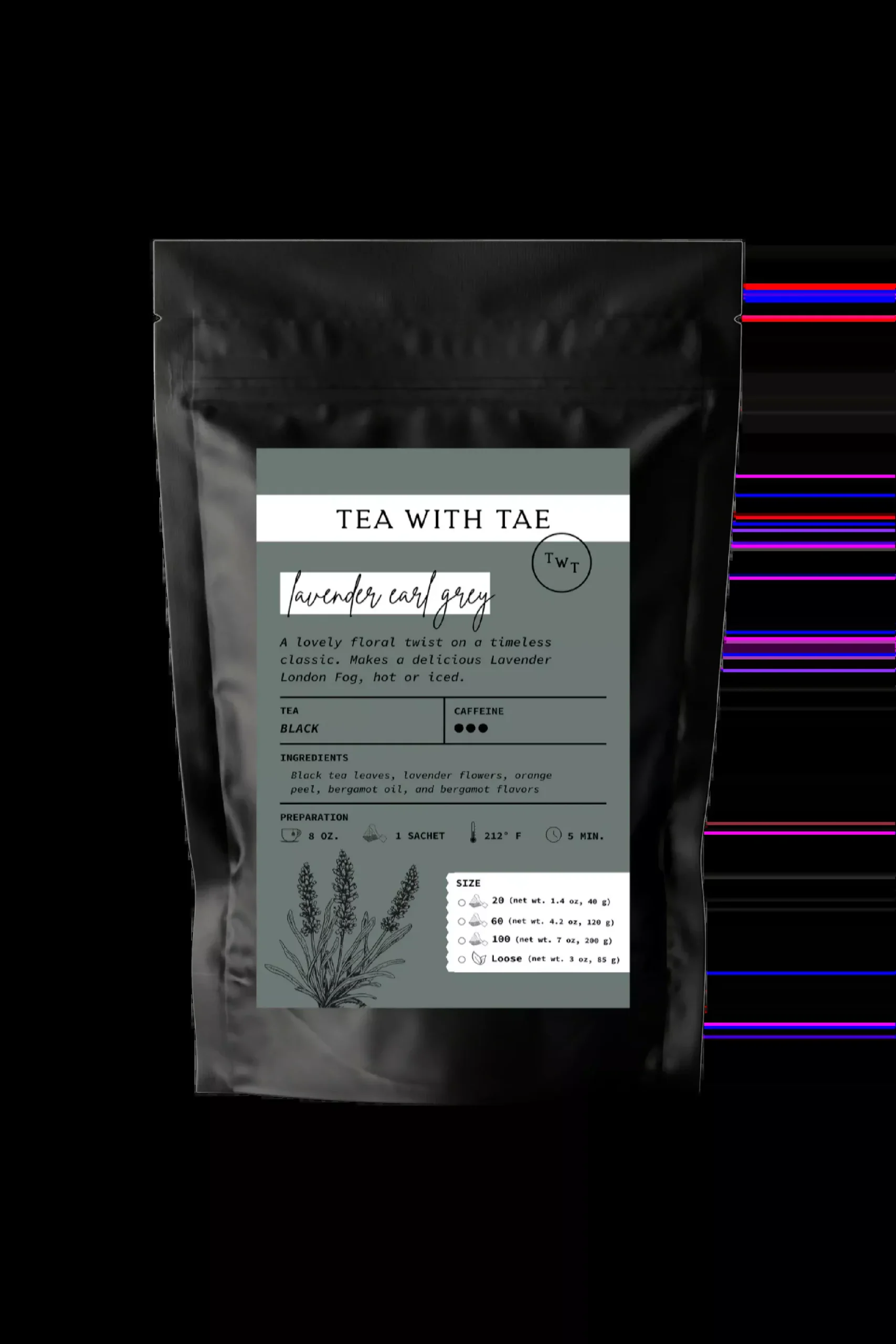 Lavender Earl Grey Tea Pouch