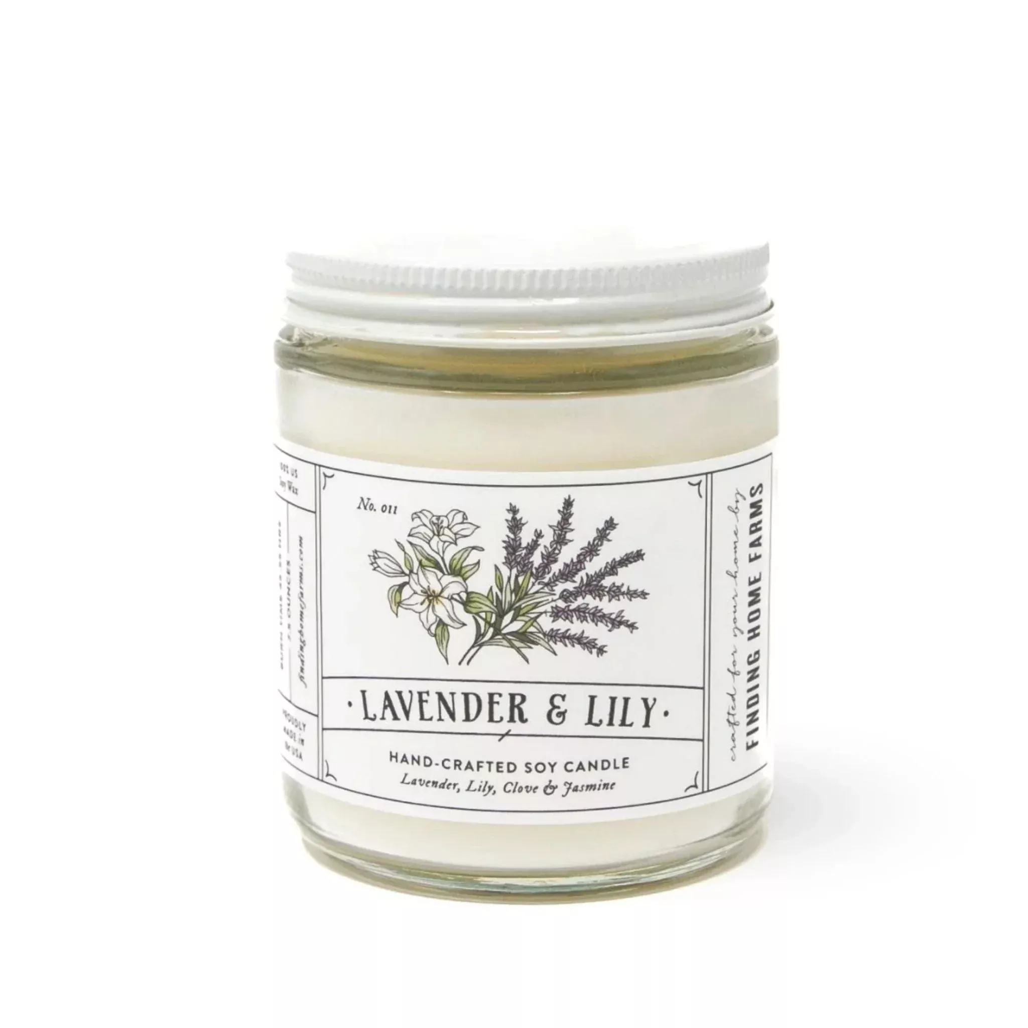 Lavender & Lily Soy Candle