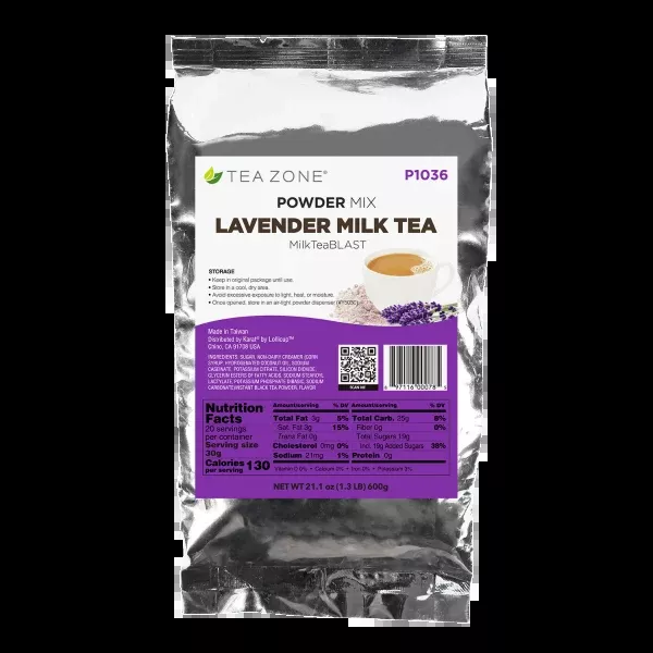 Lavender Milk Tea Powder - Bag (1.32 lbs)