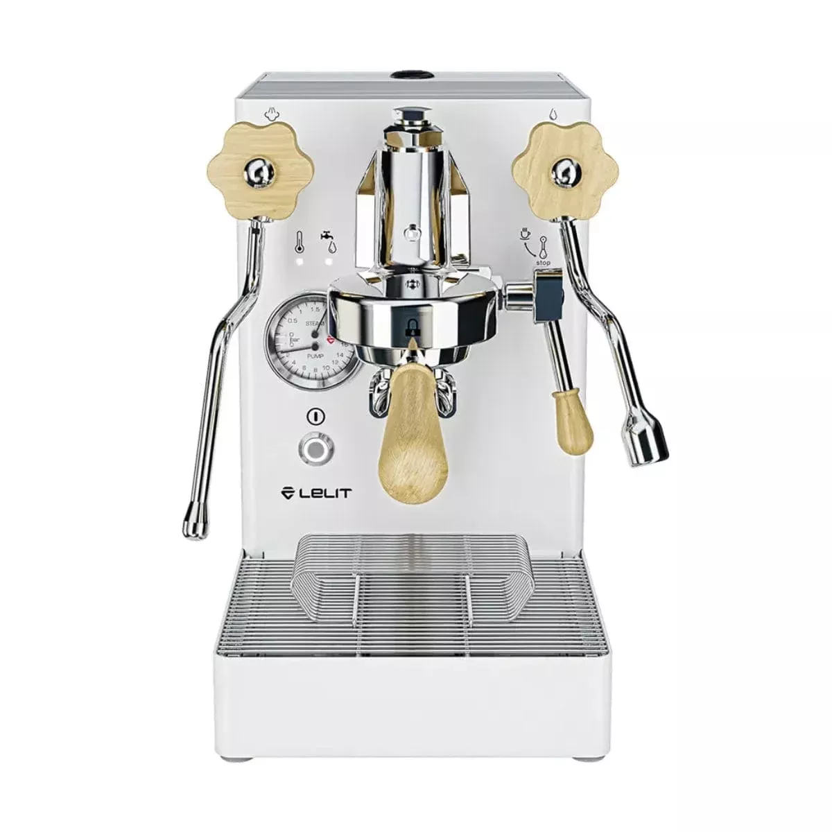 Lelit Mara X Semi-Automatic Heat-Exchange E61 Espresso Machine with PID PL62XCW White