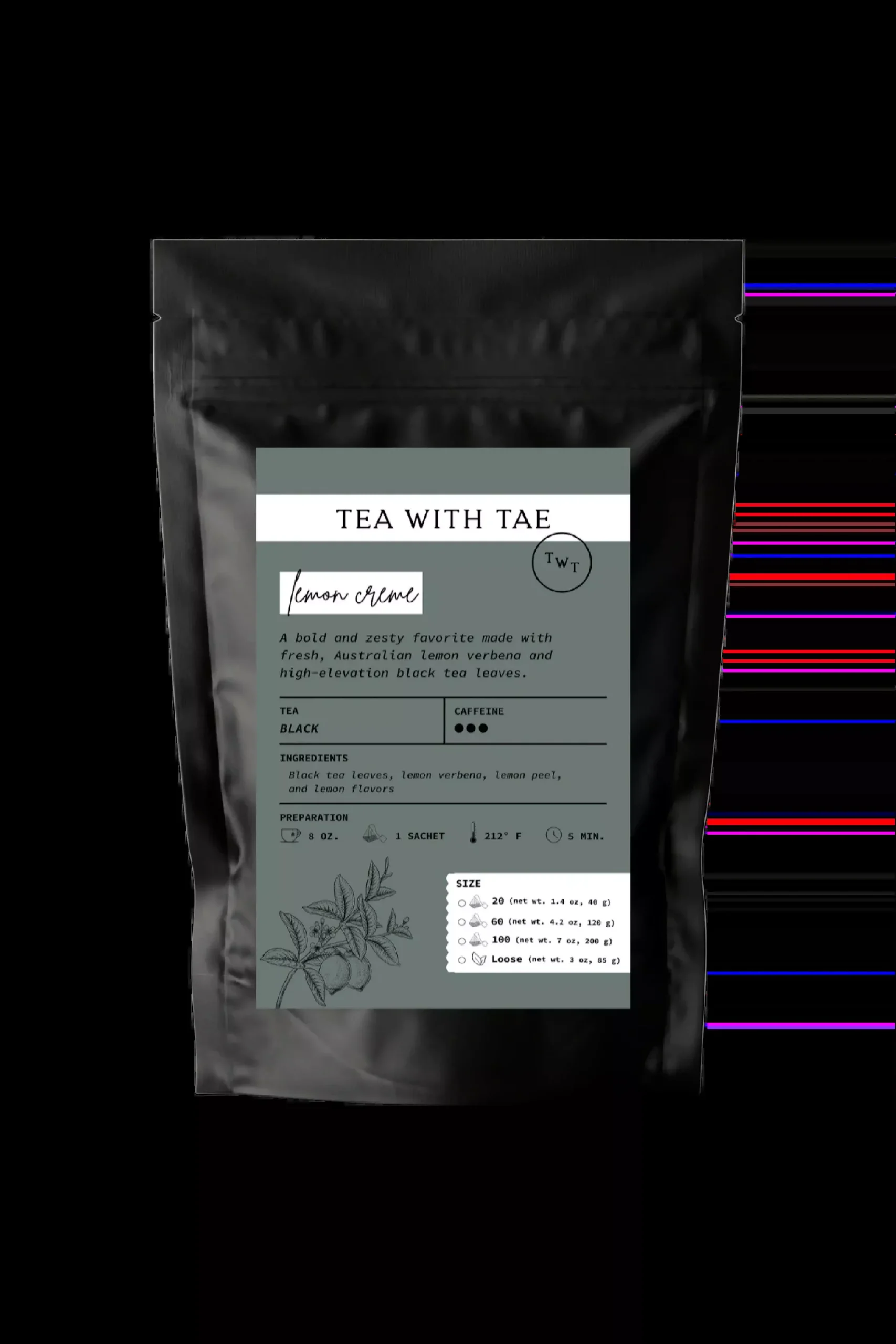 Lemon Crème Black Tea Pouch