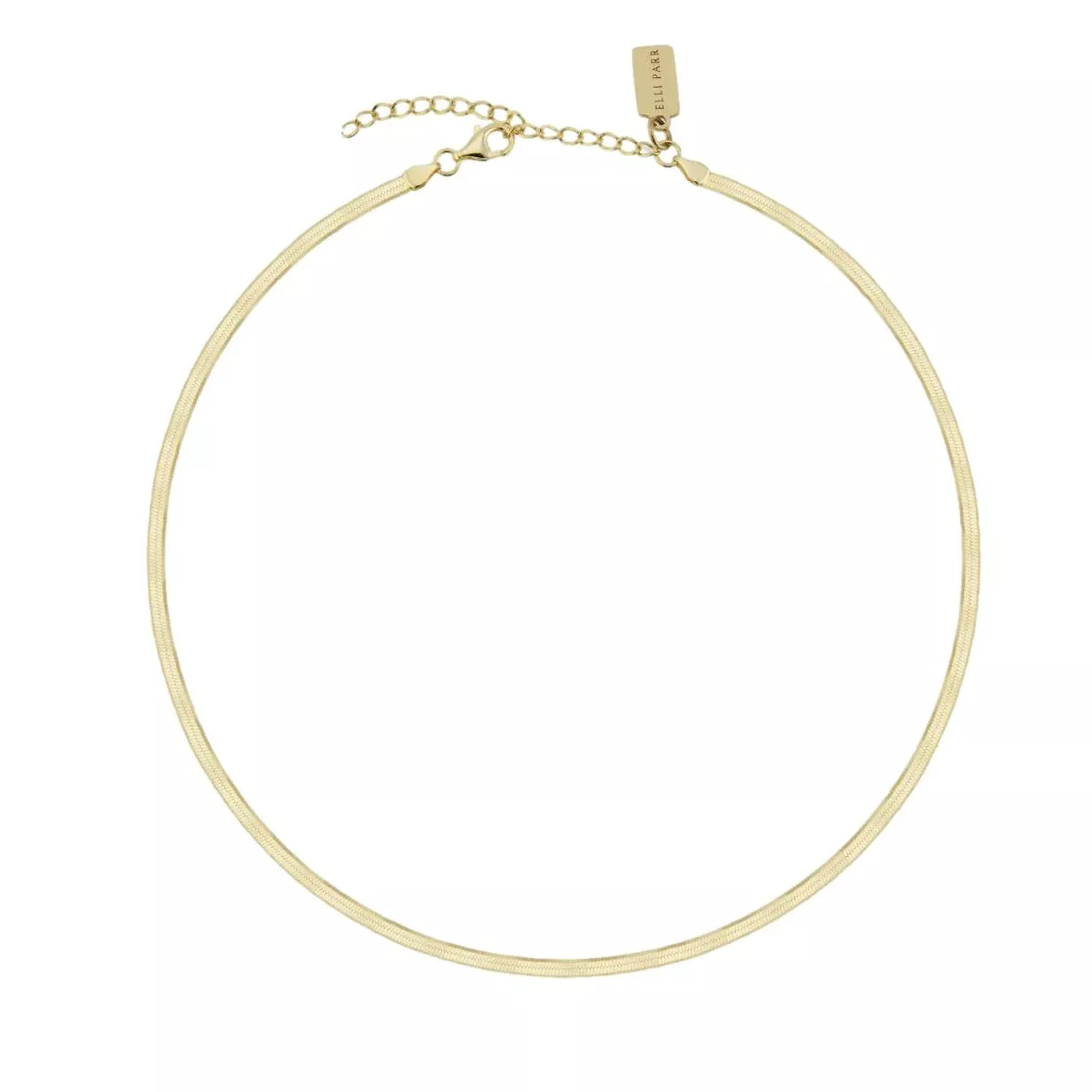 Lexie Herringbone Chain Necklace
