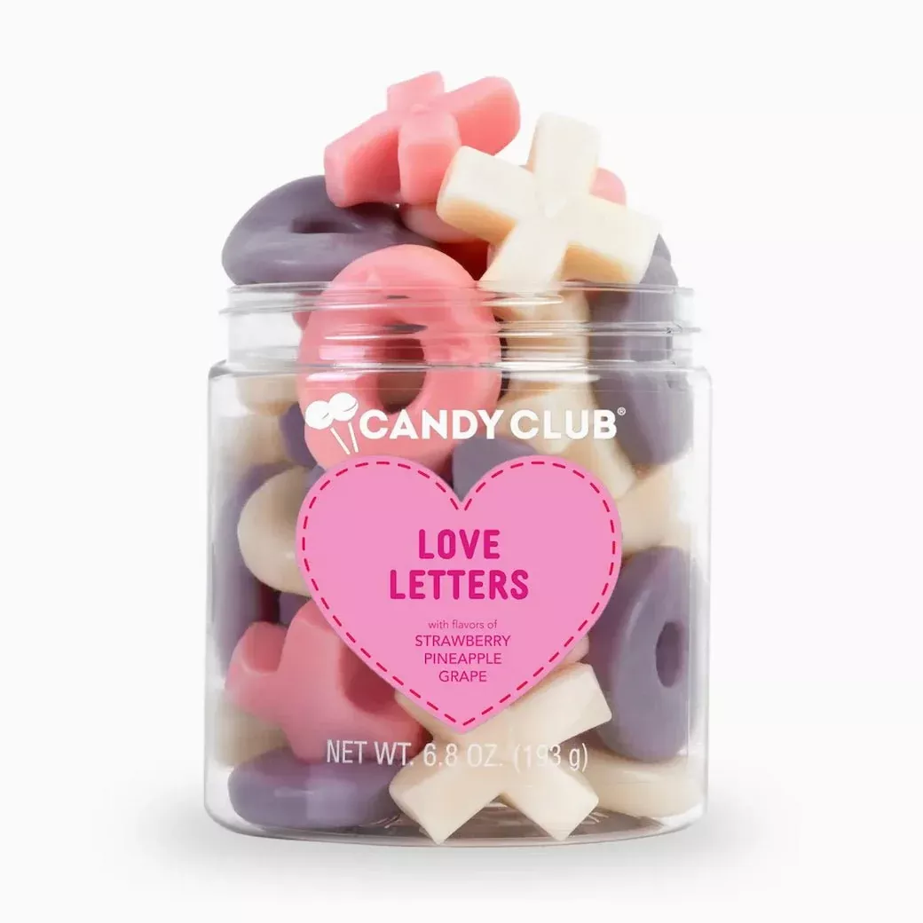 Love Letters Gummies Strawberry Pineapple, Grape