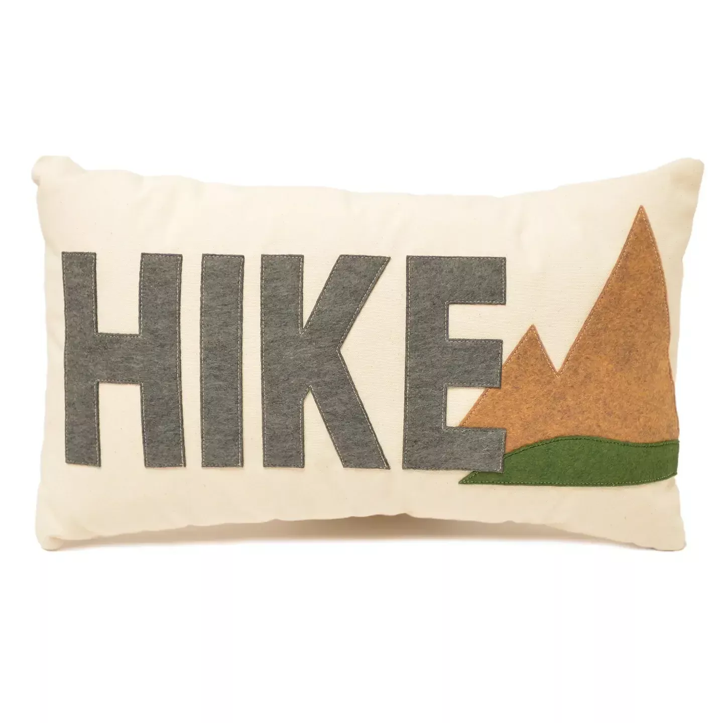 Lumbar Hike With Summer Mountains Pillow
