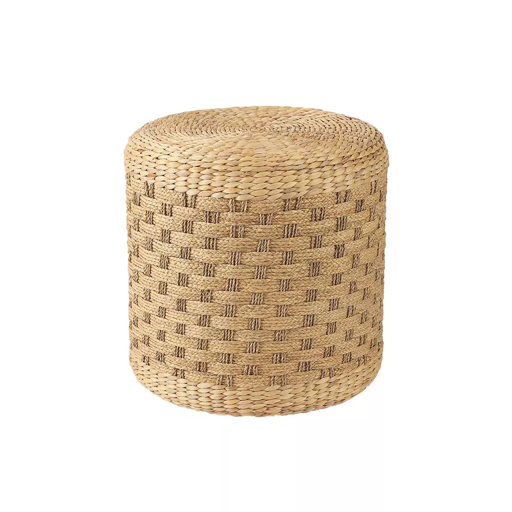 Majorca Woven Seagrass Ottoman