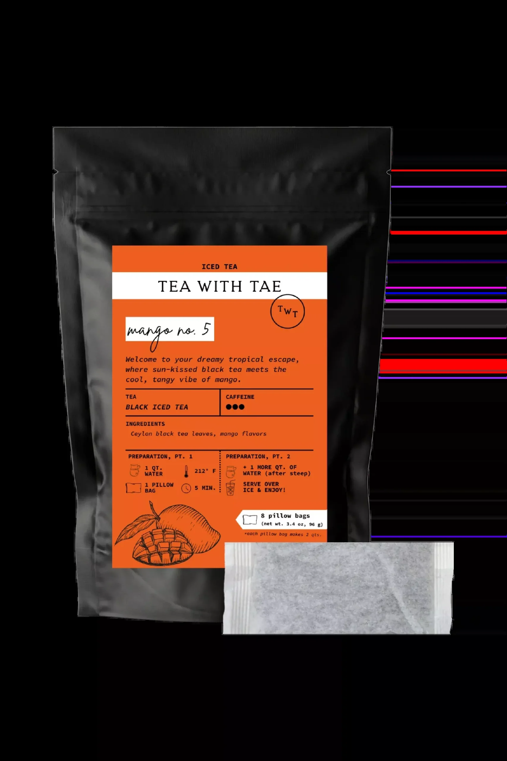 Mango No. 5 Iced Black Tea Pouch