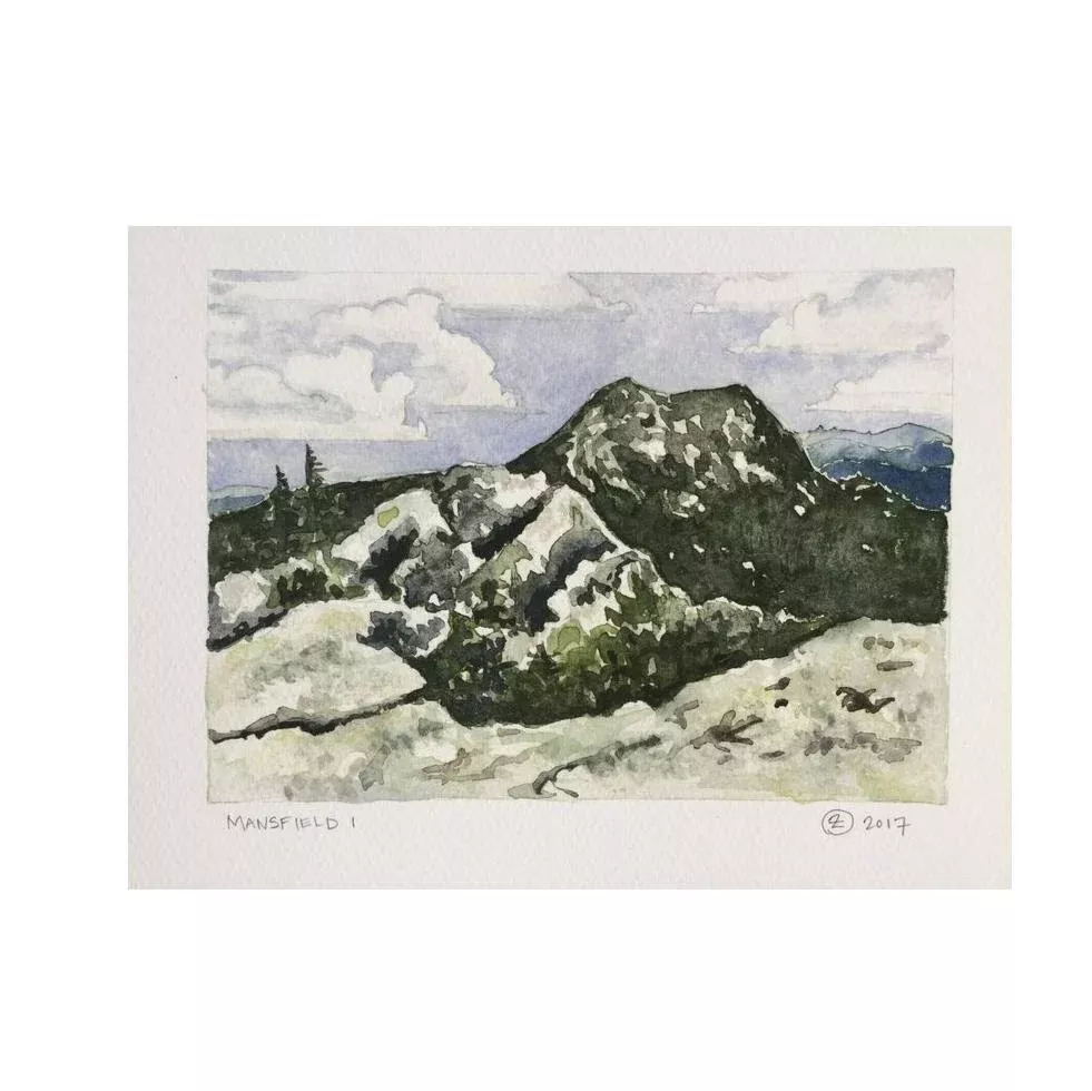 Mansifeld 1 Watercolor Print