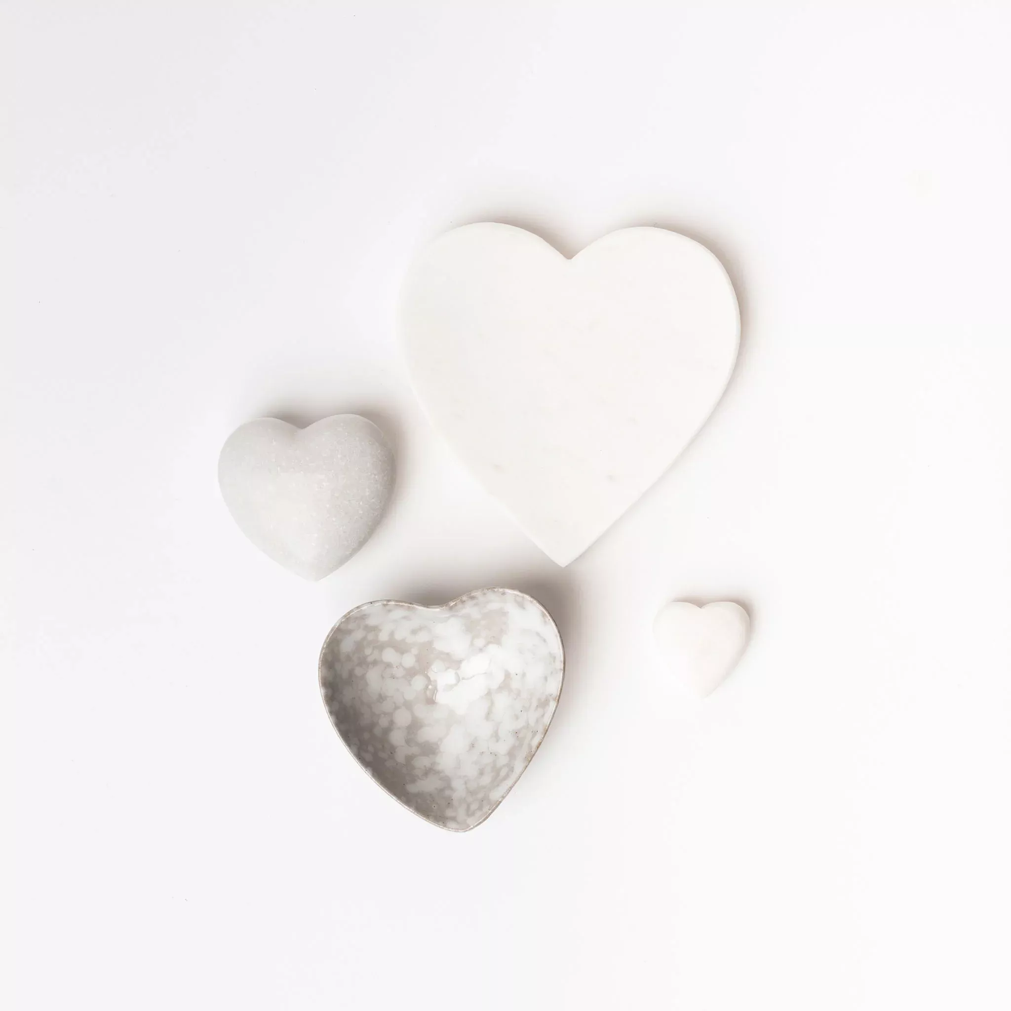 Marble Mini Hearts