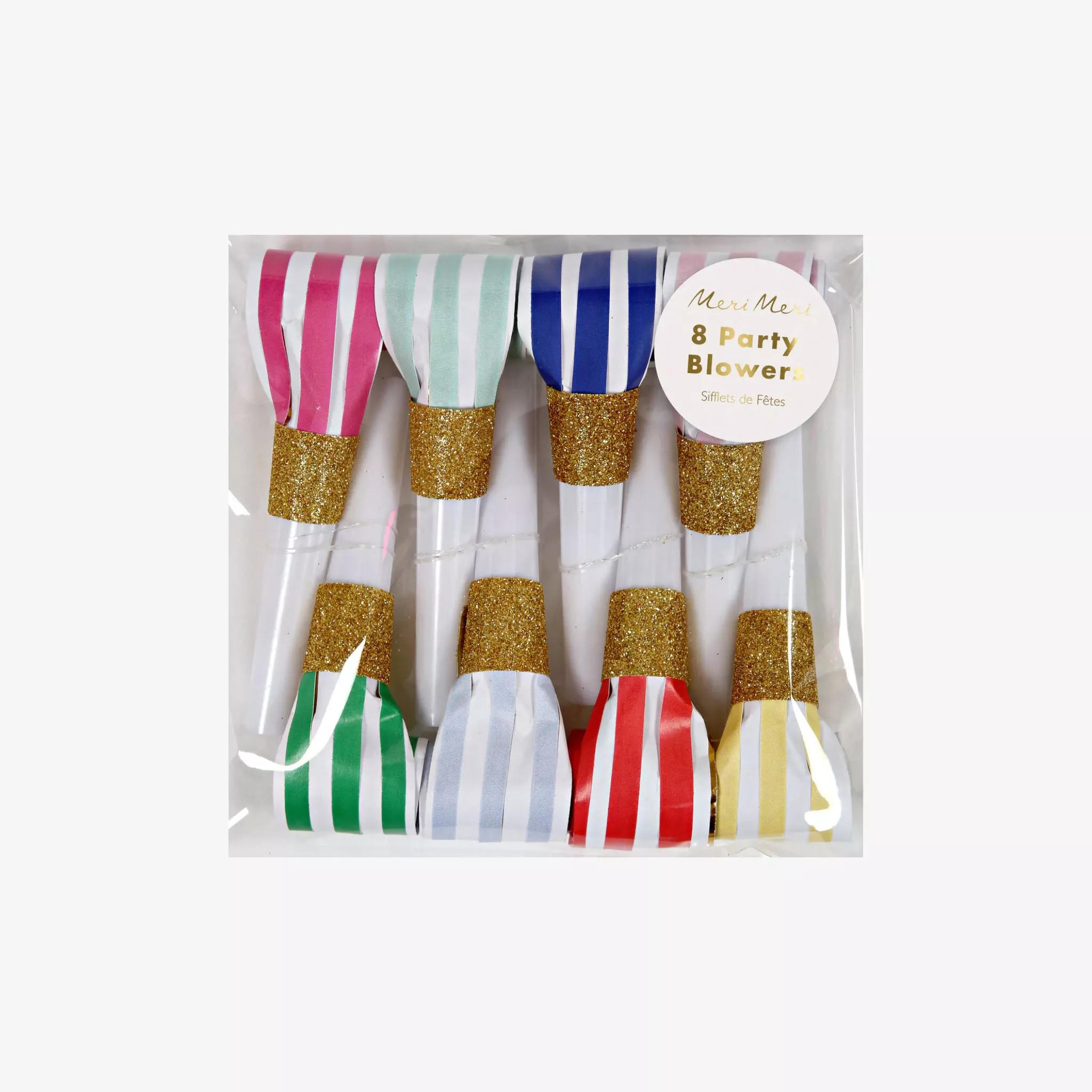 Meri Meri Bright Stripe Party Blowers