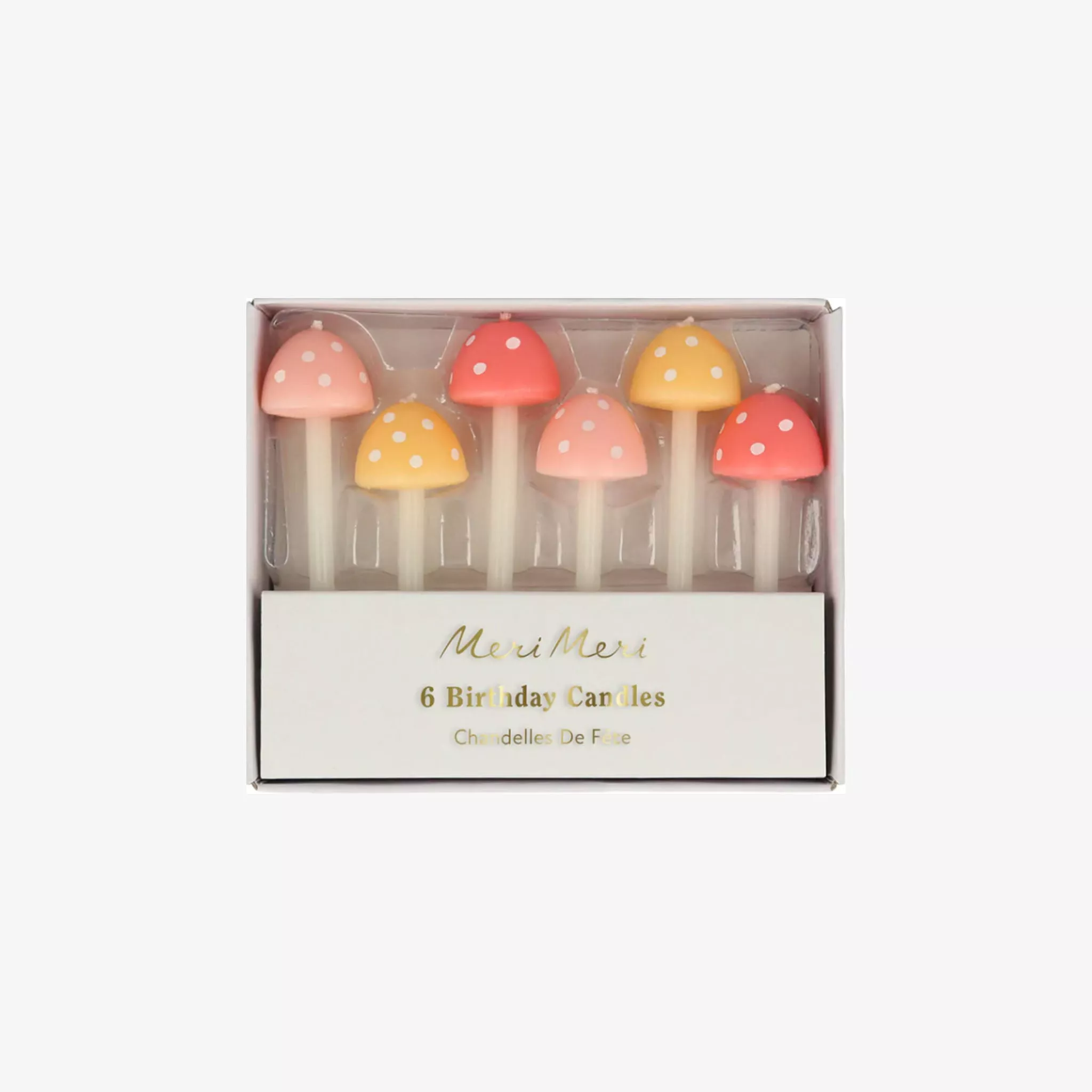 Meri Meri Mushroom Birthday Candles