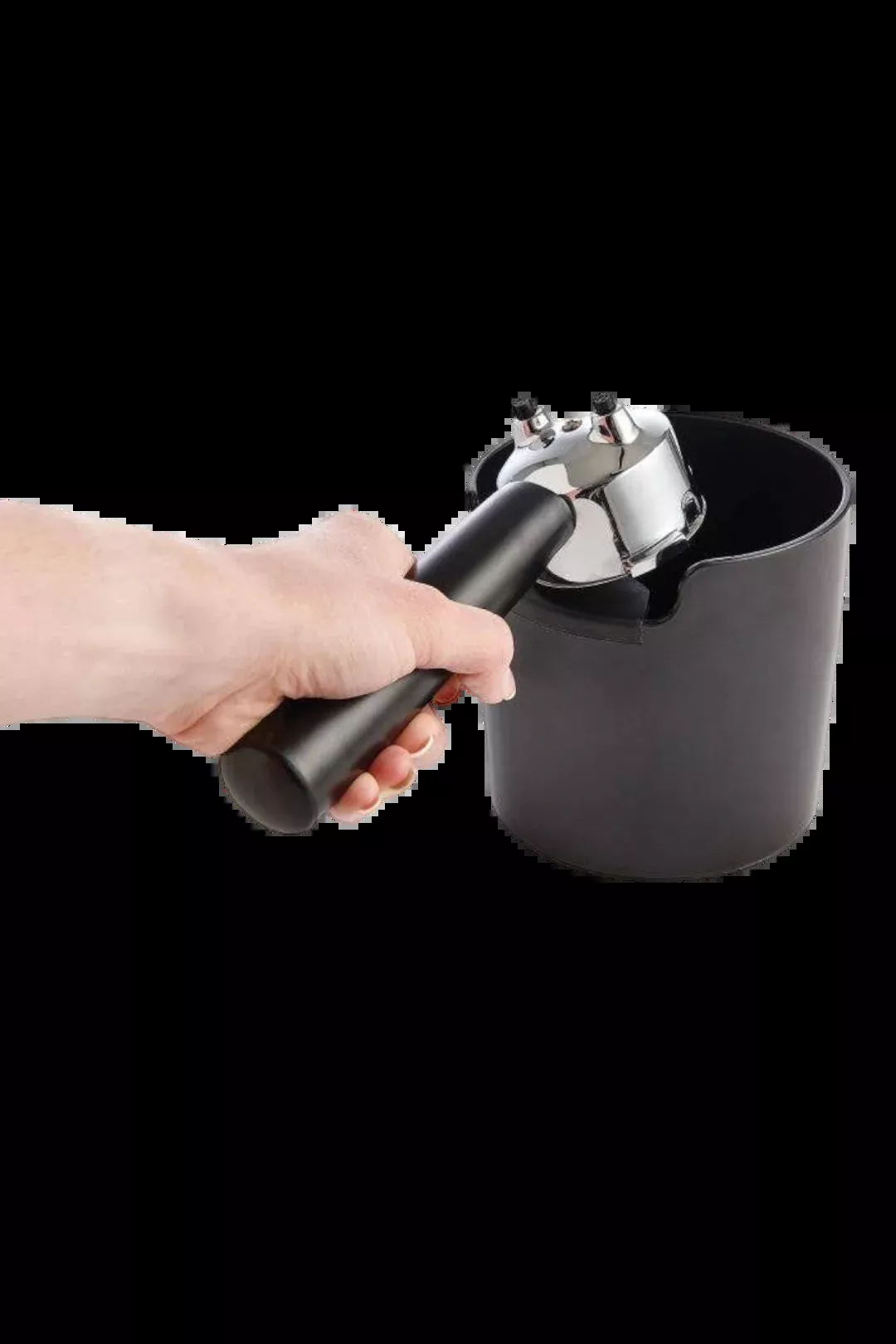 Mess-Free Espresso Knock Box