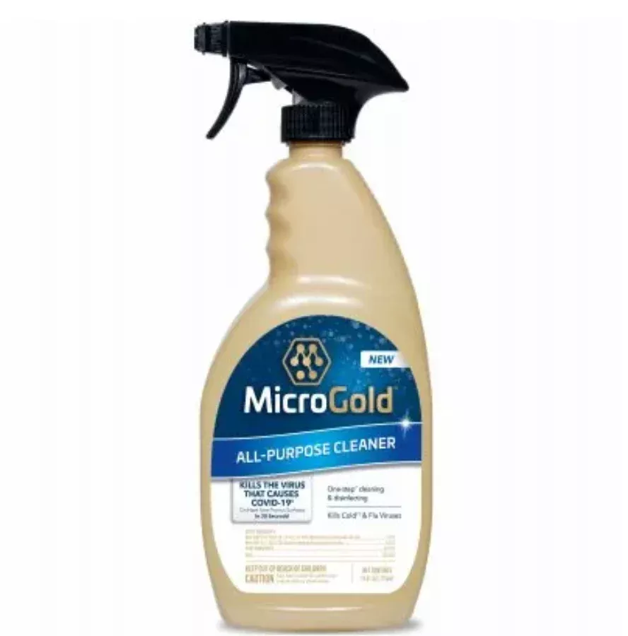 MicroGold One-Step Cleaner & Disinfectant – 24-oz