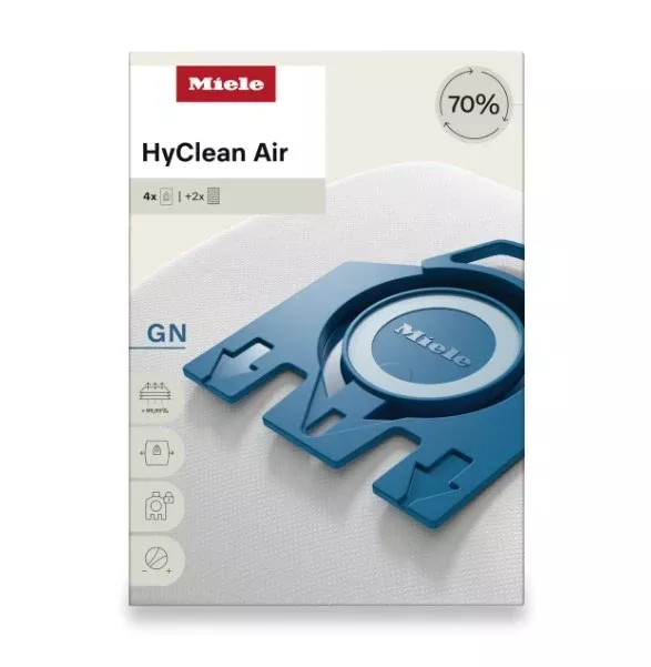 Miele GN HyClean Air Vacuum Bags – 4pk