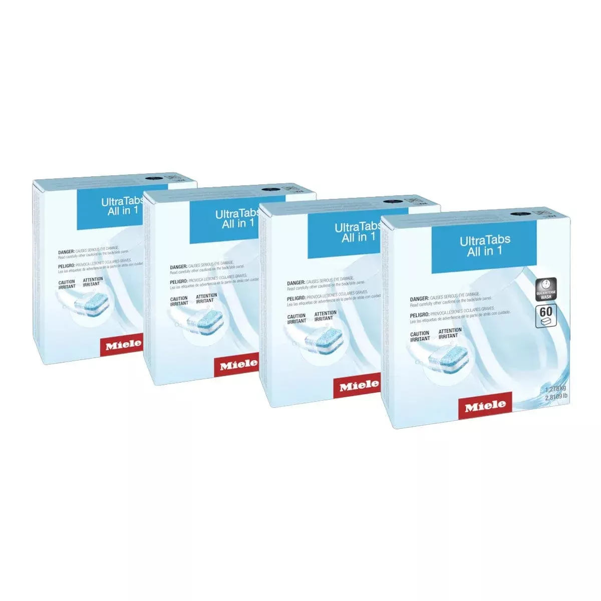 Miele UltraTabs All in 1 Dishwasher Cleaning Tablets (Case of 240)