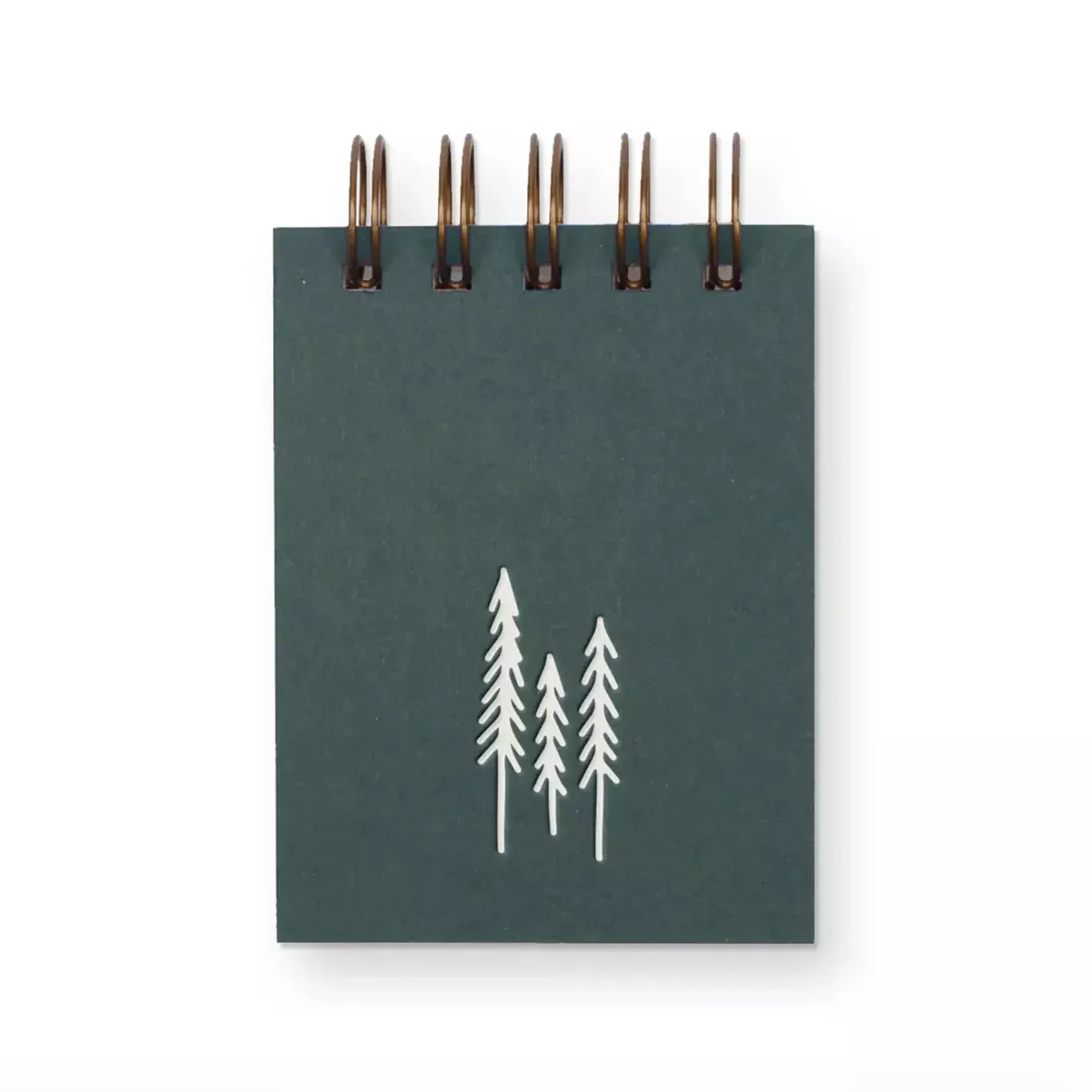 Mini Jotter - Evergreen Trees