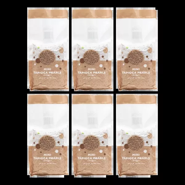 Mini Tapioca Pearls (Boba) - Case of 6 bags