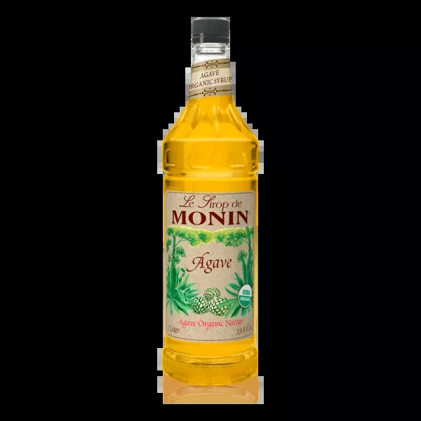 Monin Agave Nectar Organic Sweetener Syrup - Bottle (1L)