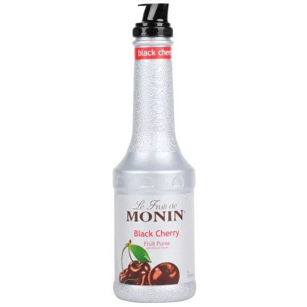 Monin - Black Cherry Fruit Puree 1L