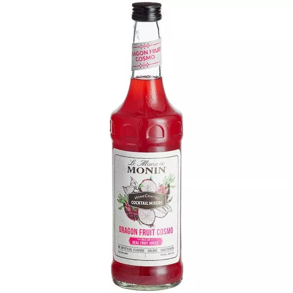 Monin - Dragon Fruit Cosmo Mixer Syrup 750ml