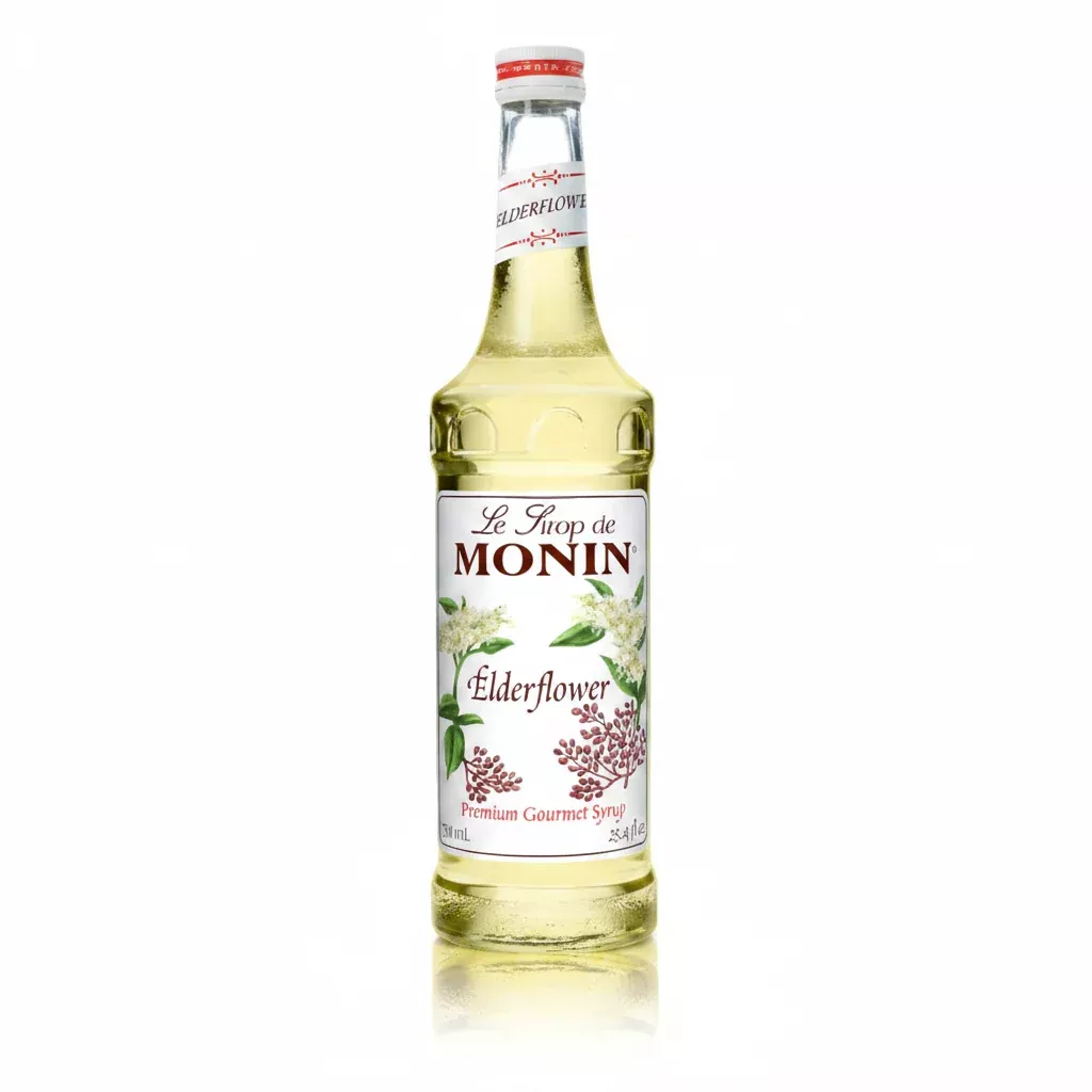 Monin Elderflower Syrup - Bottle (750mL)