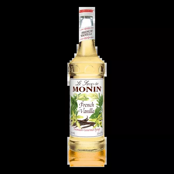 Monin French Vanilla Syrup - Bottle (750mL)