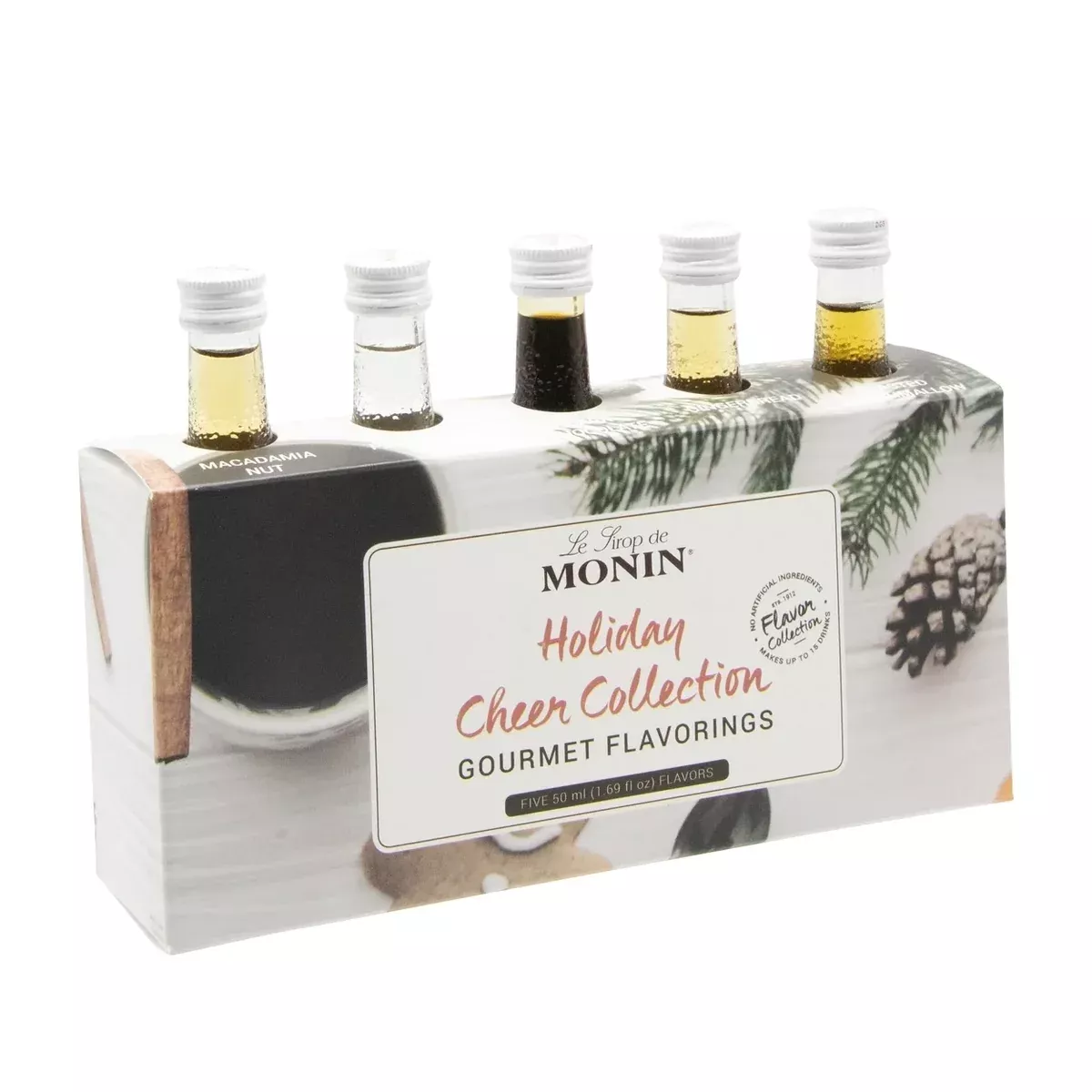 Monin - Holiday Cheer Sampler Syrup Pack 5 x 50ml