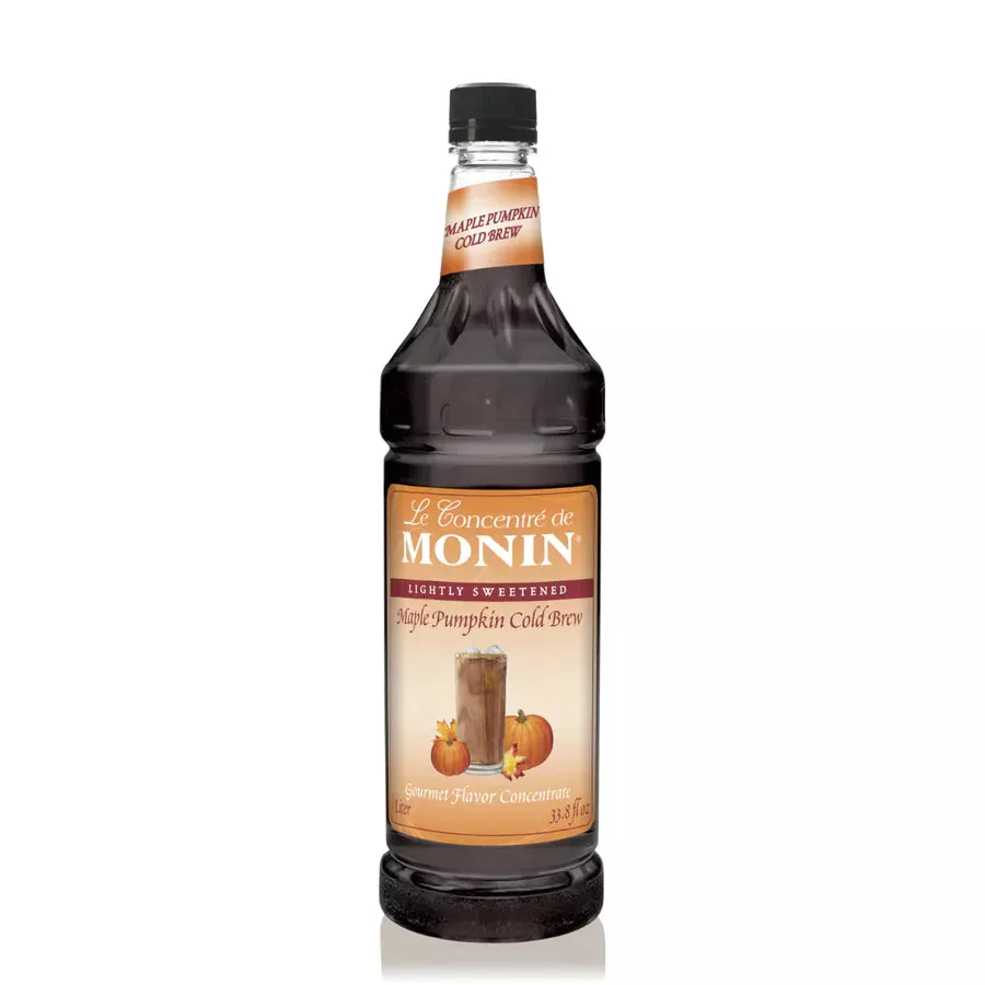 Monin - Maple Pumpkin Cold Brew Concentrate Syrup 1L