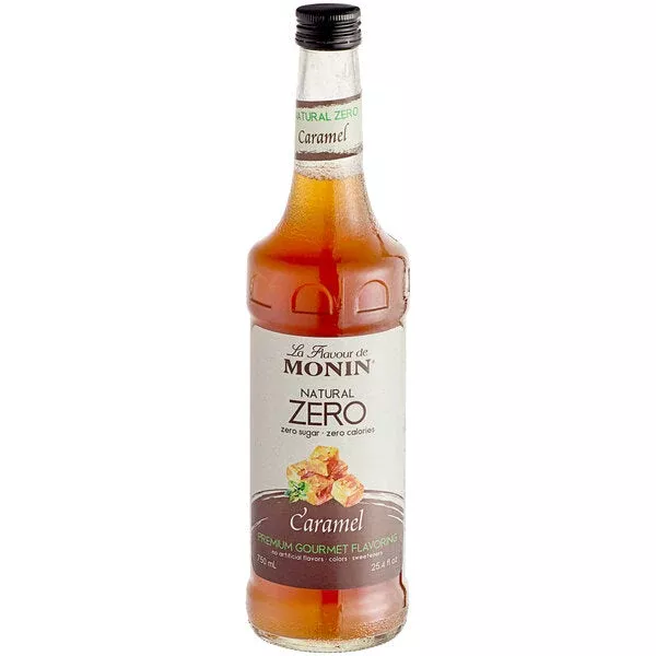 Monin - Natural Zero Caramel Syrup 750ml