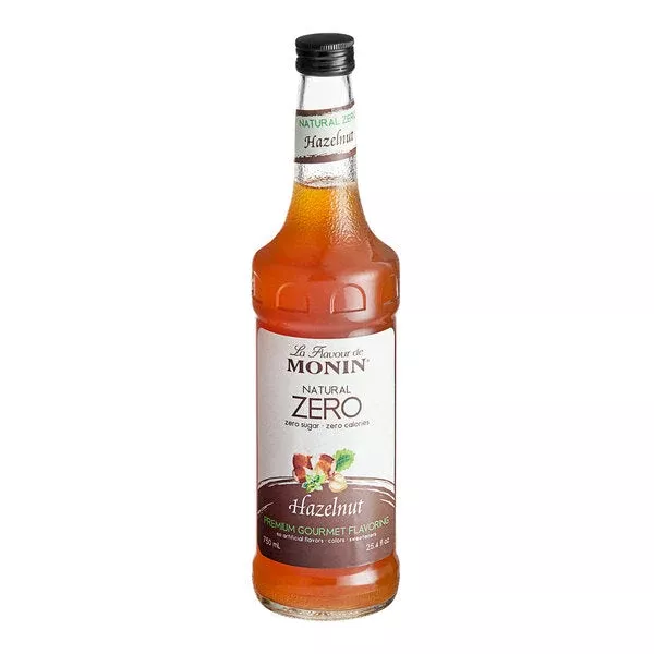 Monin - Natural Zero Hazelnut Syrup 750ml