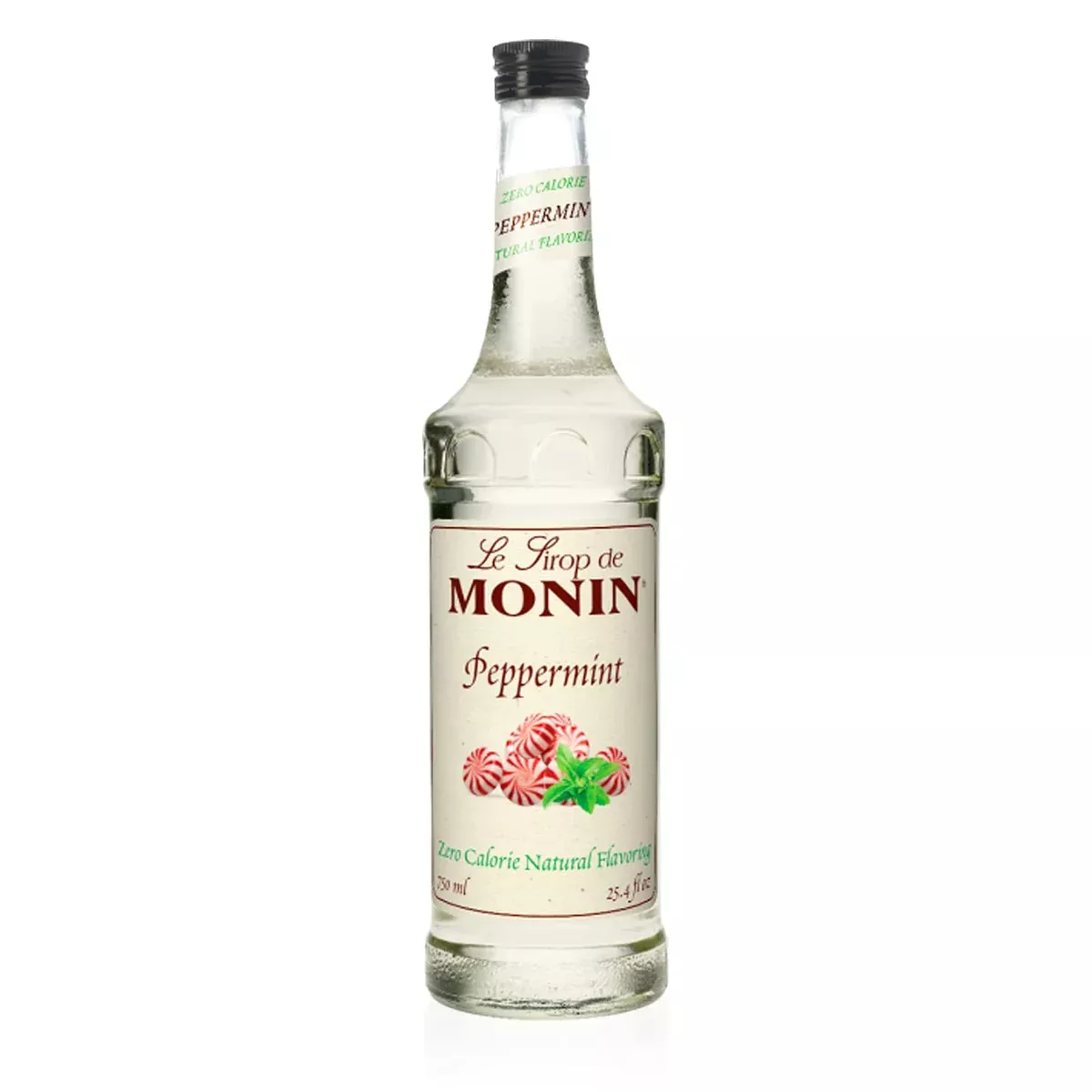 Monin - Natural Zero Peppermint Syrup 750ml