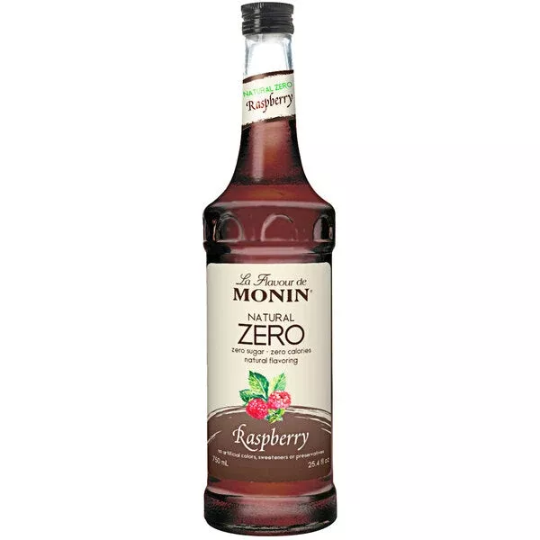 Monin - Natural Zero Raspberry Syrup 750ml