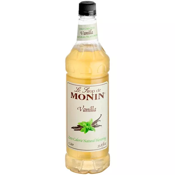 Monin - Natural Zero Vanilla Syrup
