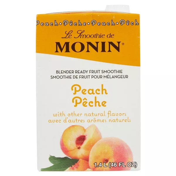 Monin - Peach Fruit Smoothie Mix 1.4L