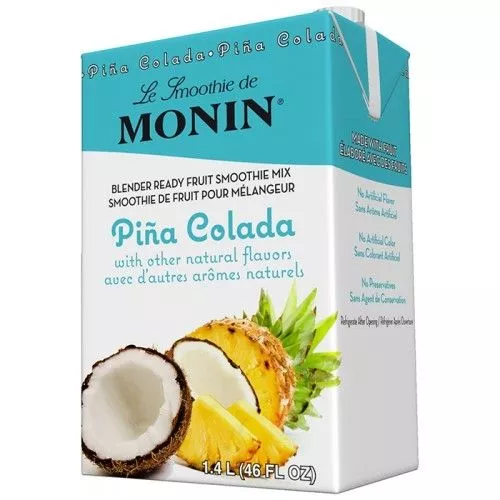 Monin Pina Colada Smoothie Mix - Carton (46oz)