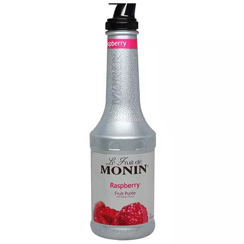 Monin Raspberry Fruit Puree - Bottle (1L)