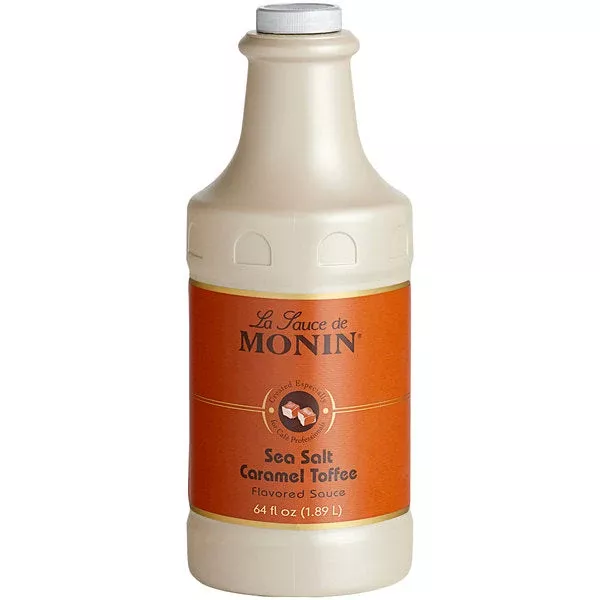 Monin - Sea Salt Caramel Toffee Sauce 1.89L