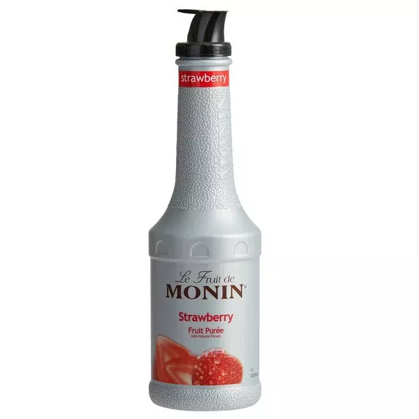 Monin - Strawberry Fruit Puree 1L