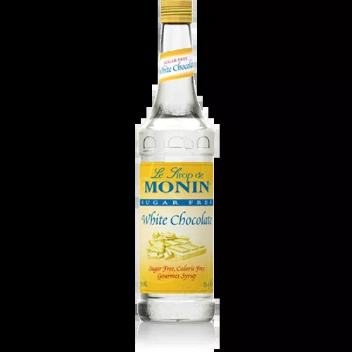 Monin Sugar Free White Chocolate Syrup - Bottle (750mL)