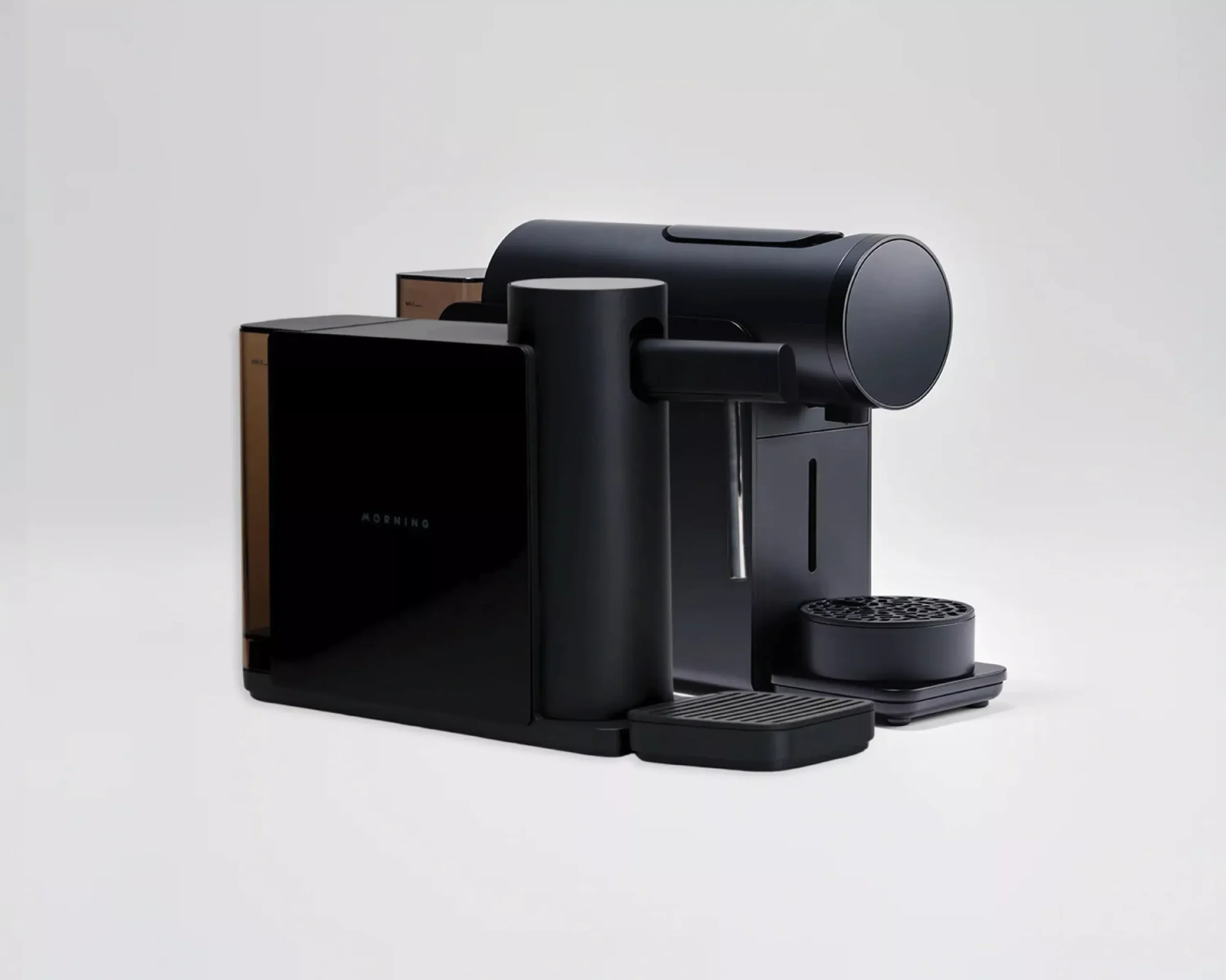 Morning Machine Capsule Coffee Machine & Morning Dream Milk Steamer Bundle
