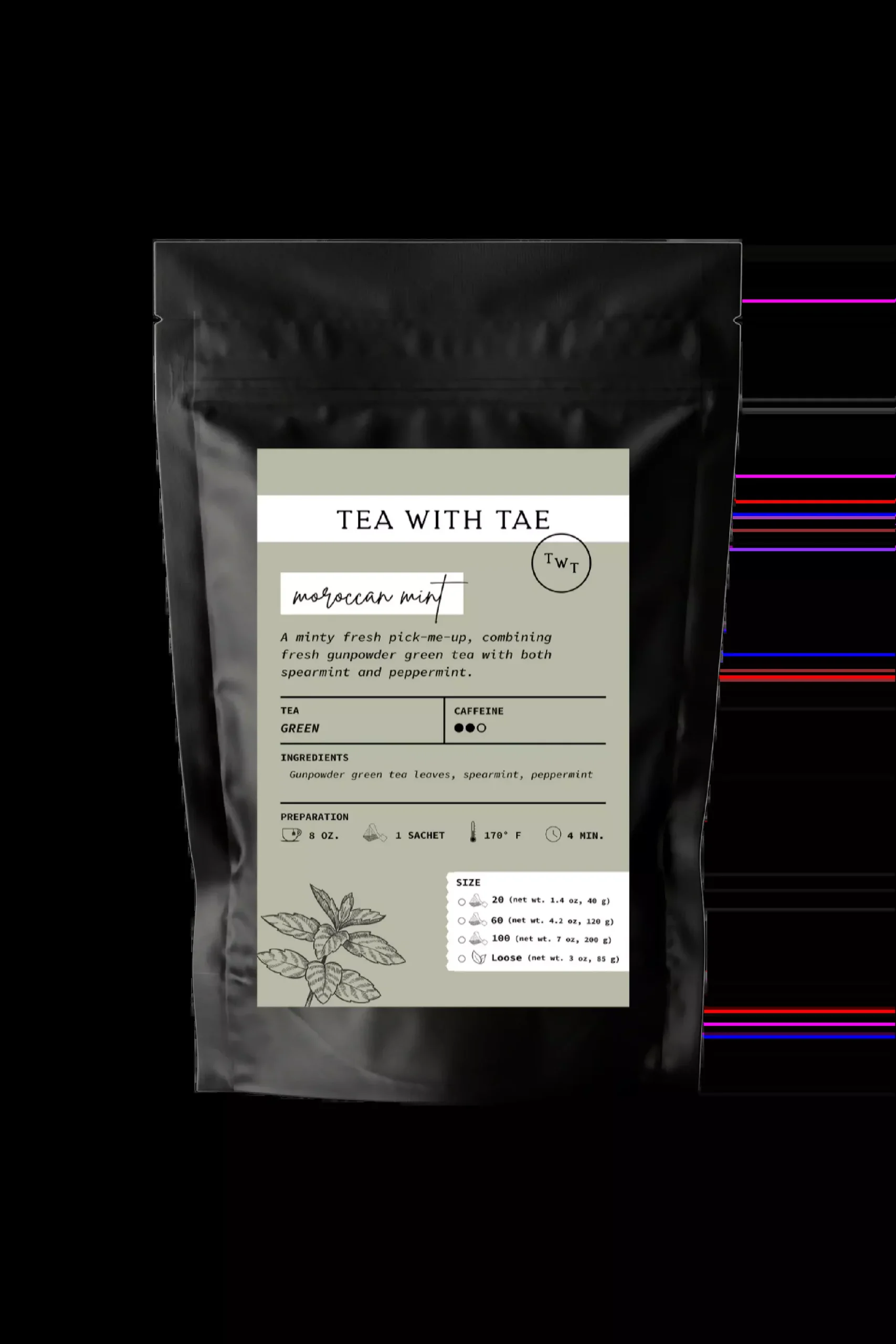 Moroccan Mint Tea Pouch